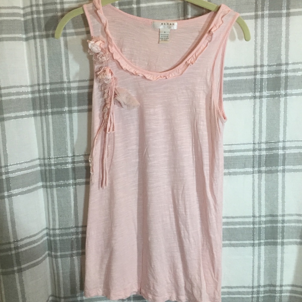 Light pink summer tank